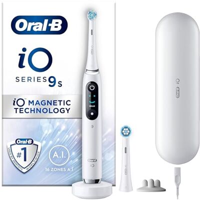Oral-B Vit iO9S Elektrisk Tandborste - 7 lägen Oral-B Vit iO9S Elektrisk Tandborste - 7 lägen