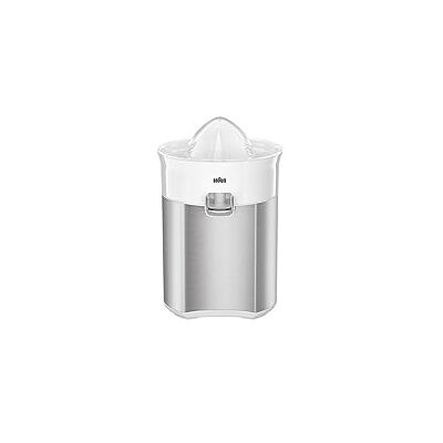 Braun CitrusQuick 5 CJ5050 WH citruspress, direkt juicepip, anti-dropputlopp, automatisk start/stopp, enkel rengöring, direktserveringssystem, inklusive skyddslock, 60 W, vit Braun CitrusQuick 5 CJ5050 WH citruspress, direkt juicepip, anti-dropputlopp, automatisk start/stopp, enkel rengöring, direktserveringssystem, inklusive skyddslock, 60 W, vit