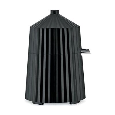 Alessi Plissé MDL07 B Design elektrisk citruspress i termoplastisk harts, europeisk kontakt 80 W svart Alessi Plissé MDL07 B Design elektrisk citruspress i termoplastisk harts, europeisk kontakt 80 W svart