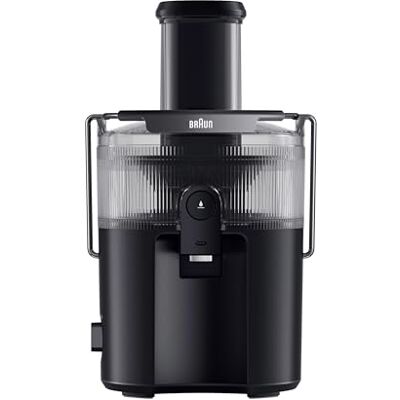 Braun MultiJuice 5 SJ5000, Centrifugal Juicer med ColdXtract Technology, 75 mm Påfyllningsrör, 1,5 l juicebehållare, Anti-dripsystem, Fyrdubbelt säkerhetssystem, Filter i rostfritt stål, 800 W, svart Braun MultiJuice 5 SJ5000, Centrifugal Juicer med ColdXtract Technology, 75 mm Påfyllningsrör, 1,5 l juicebehållare, Anti-dripsystem, Fyrdubbelt säkerhetssystem, Filter i rostfritt stål, 800 W, svart