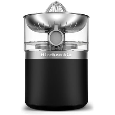 KitchenAid Go Cordless 5KCJR160OB citruspress, batteridriven juicepress (utan batteri), enknappsdrift, fruktköttsfilter, 500 ml juicebehållare med lock, diskmaskinssäker, mattsvart KitchenAid Go Cordless 5KCJR160OB citruspress, batteridriven juicepress (utan batteri), enknappsdrift, fruktköttsfilter, 500 ml juicebehållare med lock, diskmaskinssäker, mattsvart