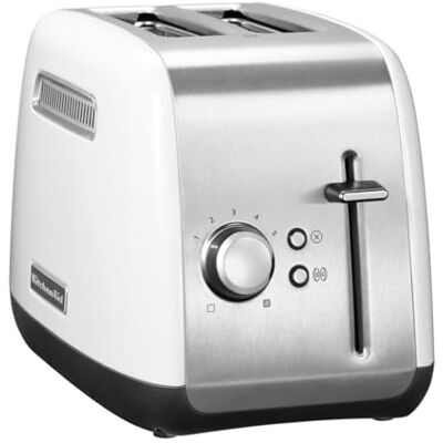 KitchenAid Klassisk brödrost med 2 spår, 1,8 kg, vit KitchenAid Klassisk brödrost med 2 spår, 1,8 kg, vit