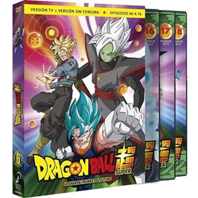 SELECTA VISION Dragon Ball Super The Saga de Trunks of Future Episodios 66 till 76 Version sin Censur SELECTA VISION Dragon Ball Super The Saga de Trunks of Future Episodios 66 till 76 Version sin Censur