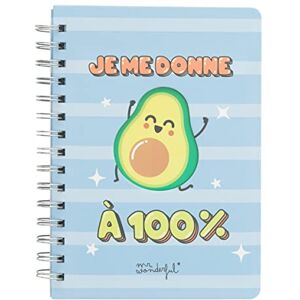 Mr. Wonderful Avokado anteckningsbok jag ger mig till 100% Mr. Wonderful Avokado anteckningsbok jag ger mig till 100%