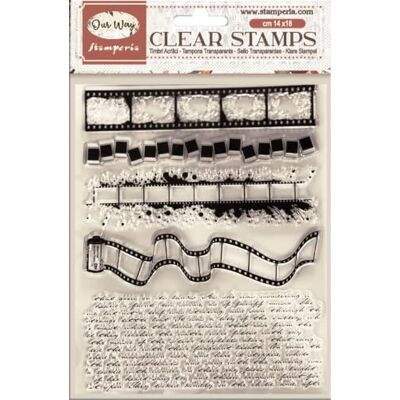 Stamperia Acrylic Stamp for Scrapbooks (Our Way) For Albums, Cards, Bullet Journals and More, Transparent, Long Lasting, Easy to Clean, Perfect for Crafts and Gifting Stamperia Acrylic Stamp for Scrapbooks (Our Way) For Albums, Cards, Bullet Journals and More, Transparent, Long Lasting, Easy to Clean, Perfect for Crafts and Gifting