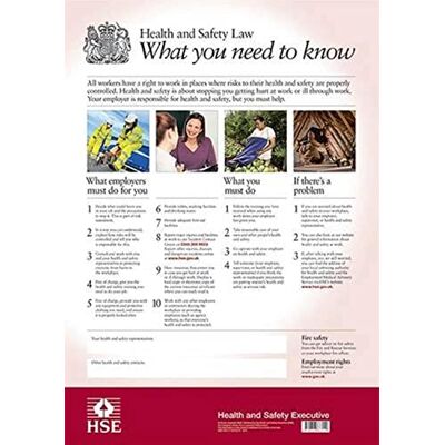 HSE Health and safety law: what you need to know HSE Health and safety law: what you need to know