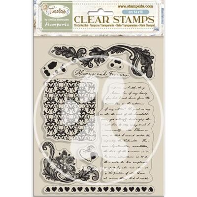 Stamperia Acrylic Stamp for Scrapbooking, Albums, Card Making, and Bullet Journalling, Transparent, Long Lasting, Easy to Clean, Perfect for Crafts and Gifting (Timeless, Backgrounds) Stamperia Acrylic Stamp for Scrapbooking, Albums, Card Making, and Bullet Journalling, Transparent, Long Lasting, Easy to Clean, Perfect for Crafts and Gifting (Timeless, Backgrounds)