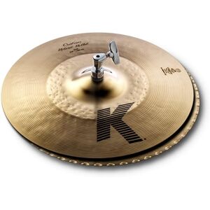 Zildjian K anpassad serie – 14 1/4 tum hybrid Hi-Hat cymbaler – par, flerfärgad