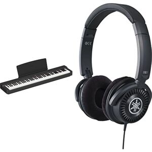 Yamaha P-145 digitalpiano med 88 graderade hammarkompakttangenter medföljer HPH-150 hörlurar