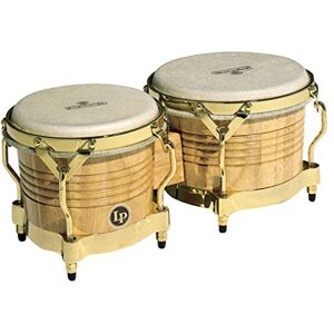 Latin Percussion Latin slagverk LP811000 Matador träbongos_P11 -inch Natural, Gold HW Latin Percussion Latin slagverk LP811000 Matador träbongos_P11 -inch Natural, Gold HW