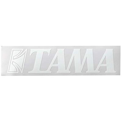 TAMA TLS80-WH -logotyp klistermärke (40 mm x 190 mm) – vit TAMA TLS80-WH -logotyp klistermärke (40 mm x 190 mm) – vit