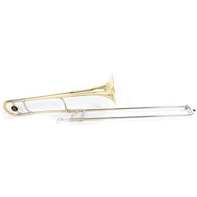 Roy Benson Bb tenortrombon TT-227 (exklusiv 12,7 mm borrning, premium 8" mässingsklocka, nysilver ytterdrag, hårdförkromade innerdrag, lätt transportabelt gjutet fodral) Roy Benson Bb tenortrombon TT-227 (exklusiv 12,7 mm borrning, premium 8" mässingsklocka, nysilver ytterdrag, hårdförkromade innerdrag, lätt transportabelt gjutet fodral)