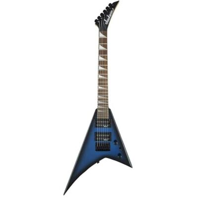 Jackson JS Series RR Minion JS1X elektrisk gitarr, amaranth fingerboard, metallisk blå burst Jackson JS Series RR Minion JS1X elektrisk gitarr, amaranth fingerboard, metallisk blå burst