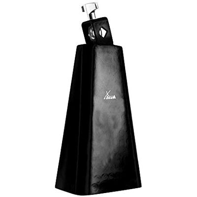 XDrum HCB-7 Cowbell – 24 cm lång koglock med 24 cm lång för trummor och slagverk – lås av stål – Kan monteras på trumpet – svart XDrum HCB-7 Cowbell – 24 cm lång koglock med 24 cm lång för trummor och slagverk – lås av stål – Kan monteras på trumpet – svart