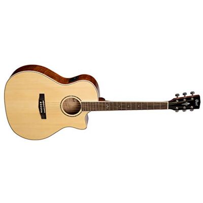 Cort Ga-Ff Akustisk elektrisk gitarr Grand Regal Natural Polerad Cort Ga-Ff Akustisk elektrisk gitarr Grand Regal Natural Polerad