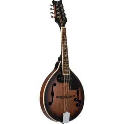 Ortega Guitars Bluegrass A-Style mandolin – Americana serien – elektriskt akustisk – gran och lönn med satinwhiskyburst-finish (RMAE30-WB) Ortega Guitars Bluegrass A-Style mandolin – Americana serien – elektriskt akustisk – gran och lönn med satinwhiskyburst-finish (RMAE30-WB)