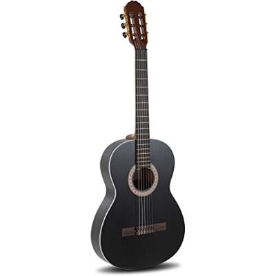 LUTHIER MANUEL RODRÍGUEZ Manuel Rodriguez Gitarr E-akustisk/Klassisk gitarr Caballero Principio CA-PM BE smal kropp gran svart LUTHIER MANUEL RODRÍGUEZ Manuel Rodriguez Gitarr E-akustisk/Klassisk gitarr Caballero Principio CA-PM BE smal kropp gran svart
