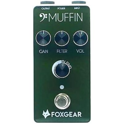 Foxgear BASS MUFFIN distorsionspedal Foxgear BASS MUFFIN distorsionspedal