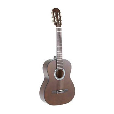 GEWA Konsertgitarr, Gitarr Basic, Kropp Lind, Greppbräda Pakkaträ, förkromade mekaniker, 1/2 valnötsfärgad GEWA Konsertgitarr, Gitarr Basic, Kropp Lind, Greppbräda Pakkaträ, förkromade mekaniker, 1/2 valnötsfärgad