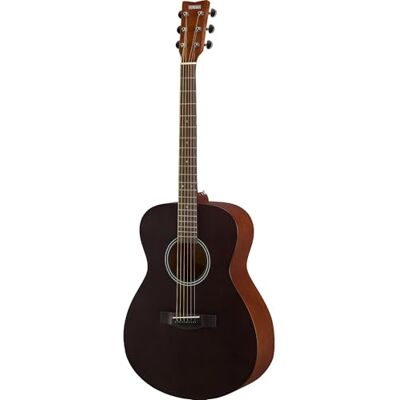 Yamaha FS400 akustisk gitarr – kompakt konsertkropp, skala 63,5 cm, smalare strängavstånd, ultratunn polyuretanfinish, modern matt design – rökig svart Yamaha FS400 akustisk gitarr – kompakt konsertkropp, skala 63,5 cm, smalare strängavstånd, ultratunn polyuretanfinish, modern matt design – rökig svart