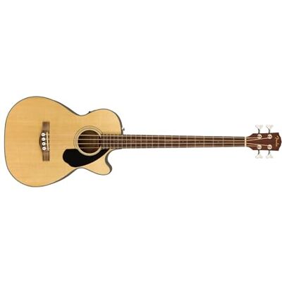 Fender CB-60SCE Acoustic Bass, Walnut Fingerboard, Natural, Comes with Free Virtual Lessons Fender CB-60SCE Acoustic Bass, Walnut Fingerboard, Natural, Comes with Free Virtual Lessons