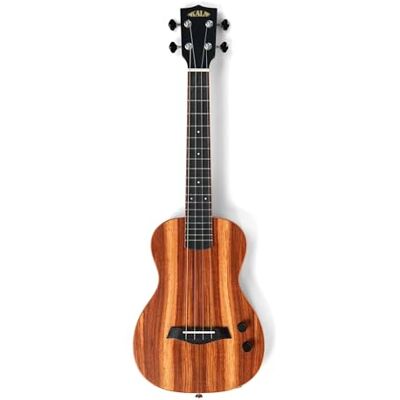 Kala Solid Body Electric Acacia Tenor Ukulele, med väska Kala Solid Body Electric Acacia Tenor Ukulele, med väska