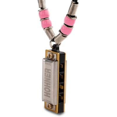 Hohner ARMON MINI HARP NECKLACE PINK Hohner ARMON MINI HARP NECKLACE PINK