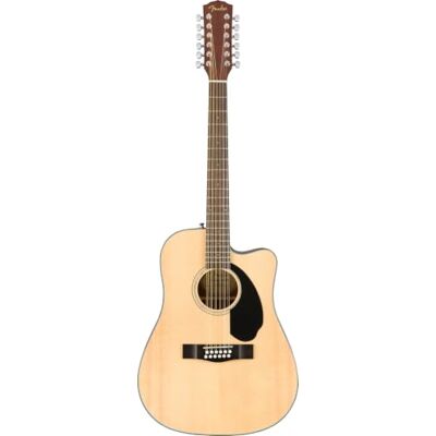 Fender CD-60SCE Högerhänt 12-strängad akustisk-elgitarr Dreadnaught Body Naturlig Fender CD-60SCE Högerhänt 12-strängad akustisk-elgitarr Dreadnaught Body Naturlig