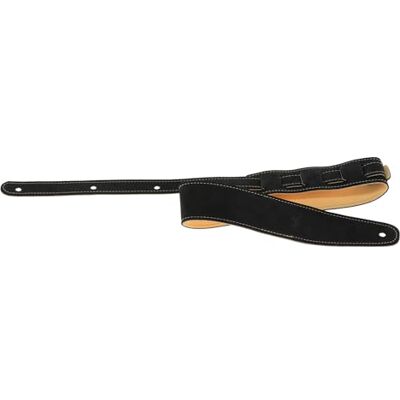 GEWA Gitarrbälte serie regular, äkta läder, bredd 70 mm, längd 95–134 cm, satin svart – mattsvart, handgjord i Europa GEWA Gitarrbälte serie regular, äkta läder, bredd 70 mm, längd 95–134 cm, satin svart – mattsvart, handgjord i Europa