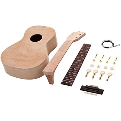 Classic Cantabile UC-240 konsert ukulele byggsats (Do-it-Yourself, DIY, lindträ, Uke bygga själv) Classic Cantabile UC-240 konsert ukulele byggsats (Do-it-Yourself, DIY, lindträ, Uke bygga själv)