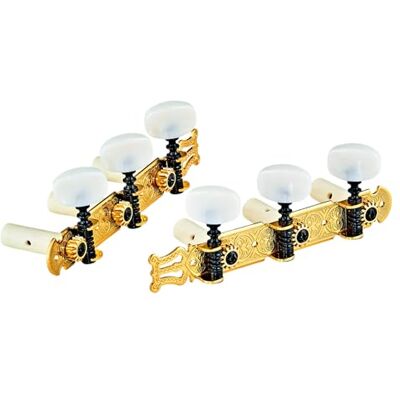 Ortega Guitars Ortega gitarr klassisk stämningsmekanikset – guld/vit standard (OTMSTD-GOWH) Ortega Guitars Ortega gitarr klassisk stämningsmekanikset – guld/vit standard (OTMSTD-GOWH)