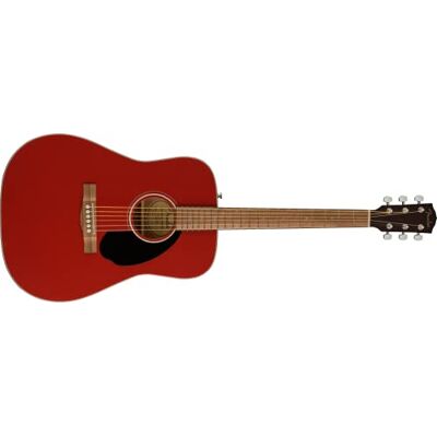Fender FSR CD-60 Dreadnought V3 akustisk gitarr i körsbär med greppbräda i valnöt, perfekt för nybörjare. Fender FSR CD-60 Dreadnought V3 akustisk gitarr i körsbär med greppbräda i valnöt, perfekt för nybörjare.