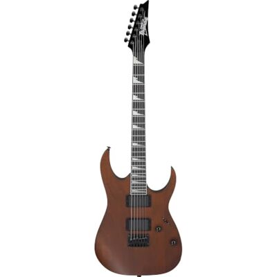 Ibanez GRG121DX-WNF Skrivarpenna, Brun, En Storlek Okoume kropp, GRG lönn hals, lila hjärta greppbräda, dubbla IBZ-6 humbuckers, F106 fast bro, 24 m Ibanez GRG121DX-WNF Skrivarpenna, Brun, En Storlek Okoume kropp, GRG lönn hals, lila hjärta greppbräda, dubbla IBZ-6 humbuckers, F106 fast bro, 24 m