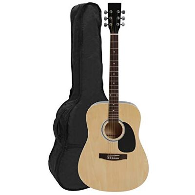 Juan Miguel Navarrez akustisk gitarr, natur, inkl. väska Juan Miguel Navarrez akustisk gitarr, natur, inkl. väska