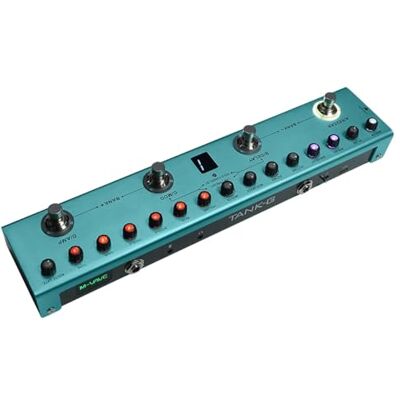 M-VAVE Tank G – multieffekter för gitarr, 36 förinställningar, XLR-utgång M-VAVE Tank G – multieffekter för gitarr, 36 förinställningar, XLR-utgång
