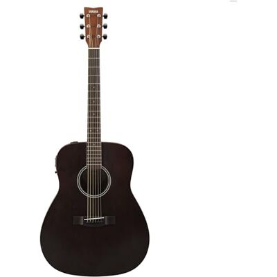 Yamaha FX400 Acoustic-Electric Guitar – Dreadnought Body, Scale 25", Narrower String Spacing, Scalloped Bracing, System-66 Preamp with Pickup and Tuner – Smoky Black Yamaha FX400 Acoustic-Electric Guitar – Dreadnought Body, Scale 25", Narrower String Spacing, Scalloped Bracing, System-66 Preamp with Pickup and Tuner – Smoky Black