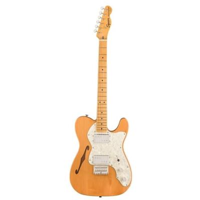 Fender Squier av Classic Vibe '70s Telecaster elgitarr, tunn linje, greppbräda i lönn, naturlig Fender Squier av Classic Vibe '70s Telecaster elgitarr, tunn linje, greppbräda i lönn, naturlig