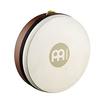 Meinl Percussion Meinl slagverk Kanjira truminstrument – mycket liten handtrumma med getskinn – diameter 19,5 cm – Siam ek, brun (FD7KA) Meinl Percussion Meinl slagverk Kanjira truminstrument – mycket liten handtrumma med getskinn – diameter 19,5 cm – Siam ek, brun (FD7KA)