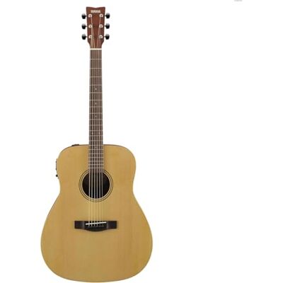 Yamaha FX400 akustisk-elektrisk gitarr – Dreadnought kropp, skala 63,5 cm, smalare strängavstånd, skulpterad spänning, system-75 förförstärkare med pickup och tuner – naturlig satin Yamaha FX400 akustisk-elektrisk gitarr – Dreadnought kropp, skala 63,5 cm, smalare strängavstånd, skulpterad spänning, system-75 förförstärkare med pickup och tuner – naturlig satin