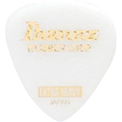 Ibanez PPA16XRG-WH GRIP WIZARD plektrum med gummigrepp, 1,2 mm, 6 stycken, vit Ibanez PPA16XRG-WH GRIP WIZARD plektrum med gummigrepp, 1,2 mm, 6 stycken, vit