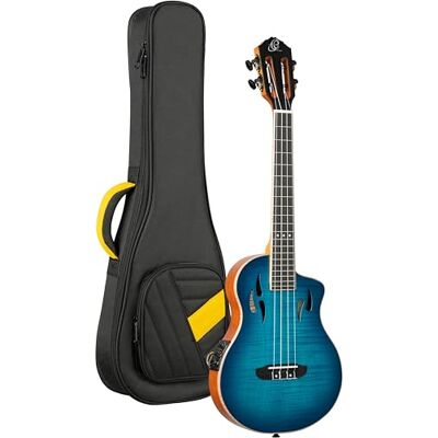 Ortega Guitars ORTEGA TourPlayer-serien Tenor Ukulele 4-sträng + spelväska Ortega Guitars ORTEGA TourPlayer-serien Tenor Ukulele 4-sträng + spelväska