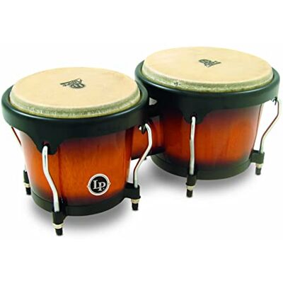 Latin Percussion LP810508 Aspire träbongos – vintage Sunburst Latin Percussion LP810508 Aspire träbongos – vintage Sunburst