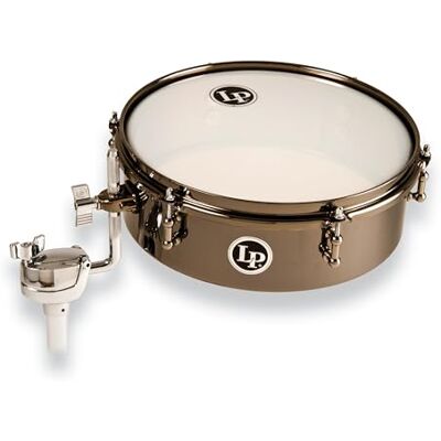 Latin Percussion Latin slagverk brasiliansk aluminiumrepinique 12 x 4 inch Black Nickel Svart nickel Latin Percussion Latin slagverk brasiliansk aluminiumrepinique 12 x 4 inch Black Nickel Svart nickel