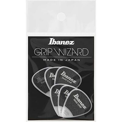 Ibanez Grip Wizard Series Sand Grip Flat Pick – vit 6 stycken (PPA14MSG-WH) Ibanez Grip Wizard Series Sand Grip Flat Pick – vit 6 stycken (PPA14MSG-WH)