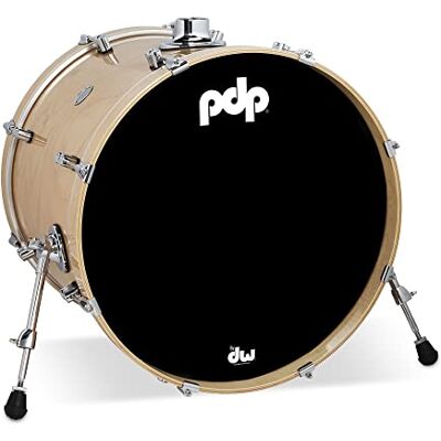Pacific Drums Concept Maple Bastrumma, 55,9 cm x 45,7 cm, Natural Lacquer Har ett europeiskt lönnskal och innovativ DW trumhårdvara Pacific Drums Concept Maple Bastrumma, 55,9 cm x 45,7 cm, Natural Lacquer Har ett europeiskt lönnskal och innovativ DW trumhårdvara