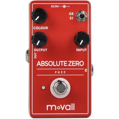 Movall MP-103 – Absolute Zero Fuzz, 2-typ Germanium/Silicon Fuzz gitarrpedal Movall MP-103 – Absolute Zero Fuzz, 2-typ Germanium/Silicon Fuzz gitarrpedal