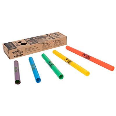 Percussion Plus Wak-a-Tube kromatisk, flerfärgad (uppsättning av 5) Percussion Plus Wak-a-Tube kromatisk, flerfärgad (uppsättning av 5)