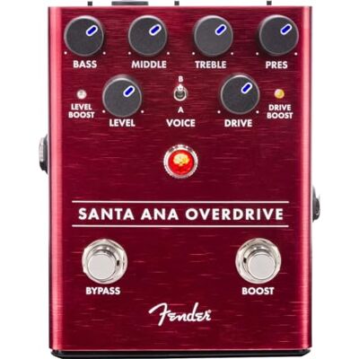 Fender ® »SANTA ANA OVERDRIVE« Effektpedal för E-Gitarr Fender ® »SANTA ANA OVERDRIVE« Effektpedal för E-Gitarr