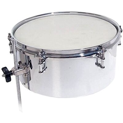 Latin Percussion LP brasiliansk aluminiumrepinique 12 x 5.5 inch Chrome Krom Latin Percussion LP brasiliansk aluminiumrepinique 12 x 5.5 inch Chrome Krom