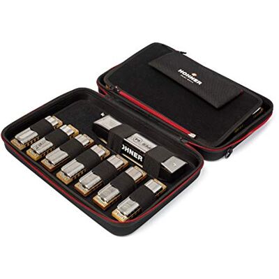 Hohner FlexCase L Harmonica flexibelt fodral stor storlek Hohner FlexCase L Harmonica flexibelt fodral stor storlek